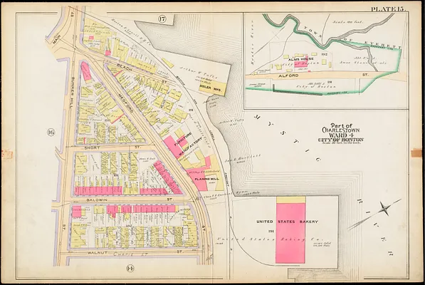 Atlas of the city of Boston : Charlestown