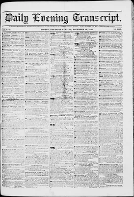 Daily Evening Transcript