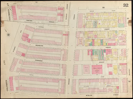 Insurance map of Boston : volume 2
