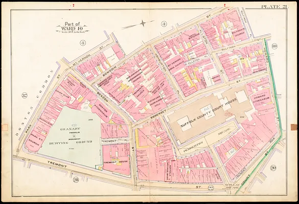 Atlas of the city of Boston : city proper