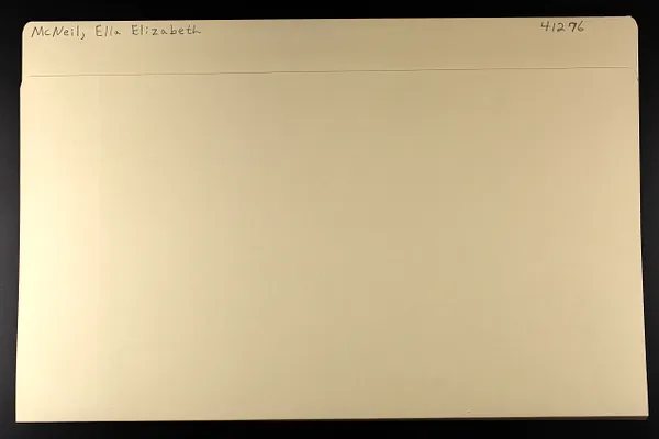McNeil, Ella Elizabeth