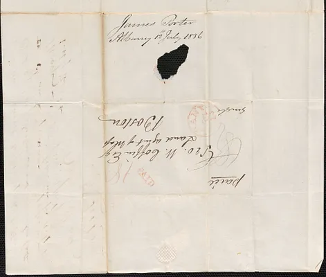 James Porter to George Coffin, 12 July 1836