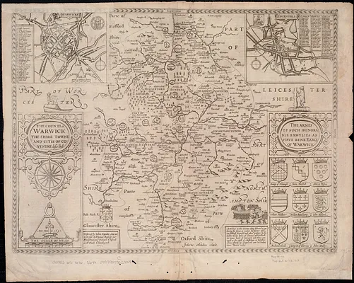 The counti of Warwick the shire towne and citie of Coventre described