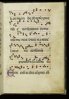 Leaf from Antiphonary