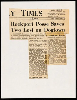 News articles, re: Dogtown events
