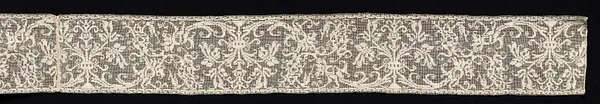 Band with Scroll Pattern
