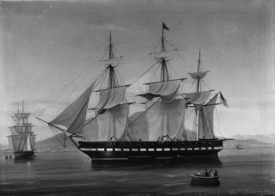 The Frigate Congress in the Bay of Naples
