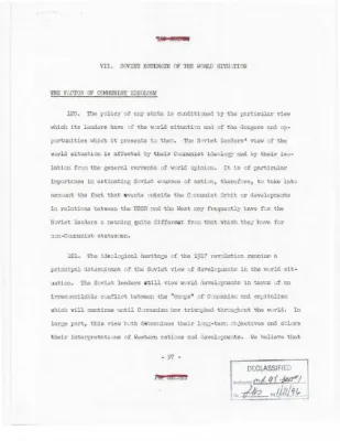 National Intelligence Estimate 11-3-55, Soviet Capabilities and Probable Soviet Courses of Action Through 1960, Part 4 of 5