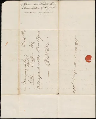 Alexander Preble to George Coffin, 8 September 1836