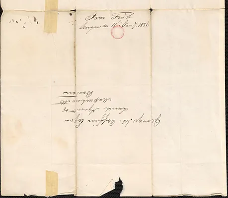 Ira Fish to George Coffin, 11 January 1836