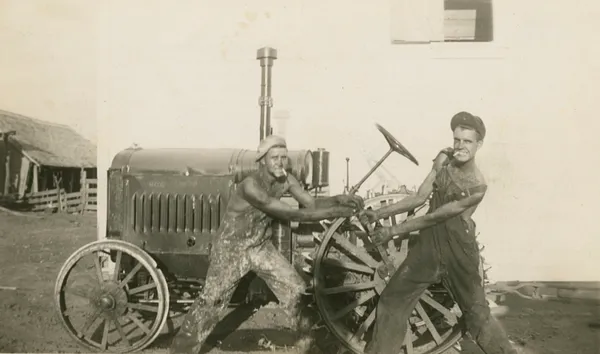 William “Bill” Wanders and Friend, 1940