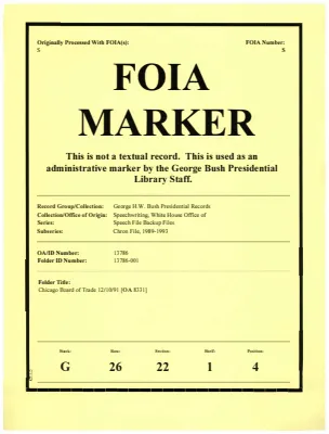 Chicago Board of Trade 12/10/91 [OA 8331]