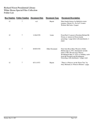 WHSF: Returned, 12-7