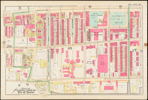 Atlas of the city of Boston : city proper and Roxbury