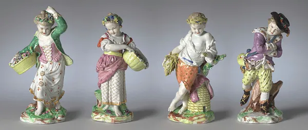 Figures Depicting the Four Seasons