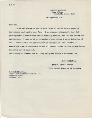 Letters Sent to E.S. Daniells, September 3, 1925