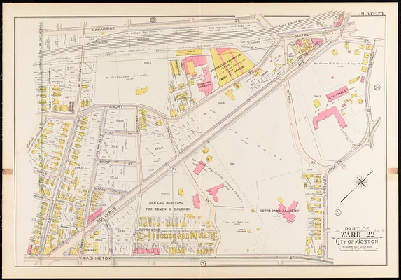 Atlas of the city of Boston, Roxbury