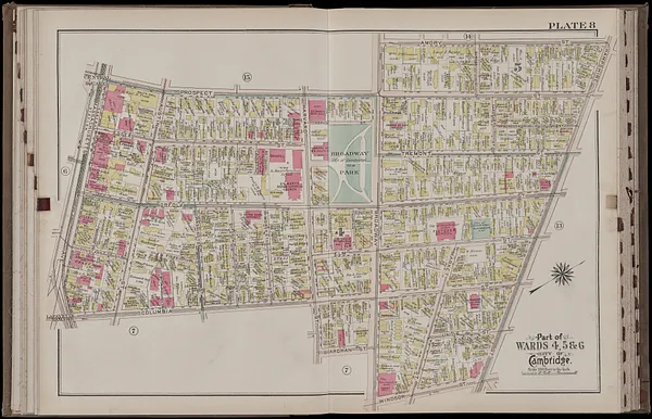 Atlas of the city of Cambridge, Massachusetts