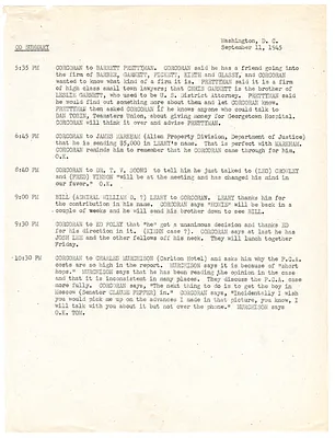 Summaries of Telephone Conversations