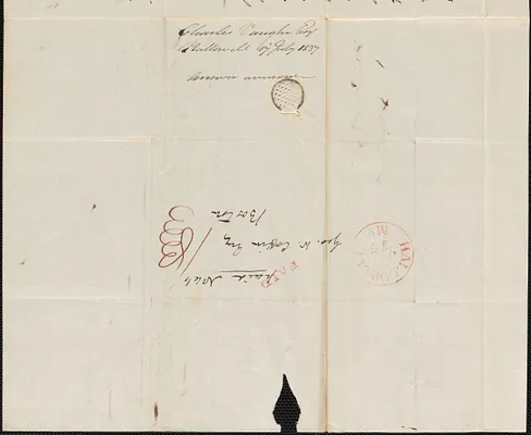 Charles Vaughan to George Coffin, 17 July 1837