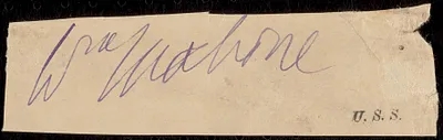 Autograph of William Wahone