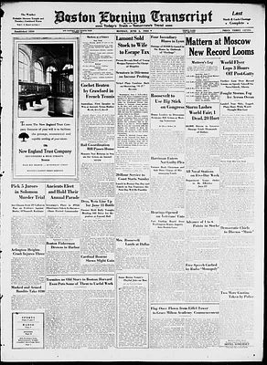 Boston Evening Transcript