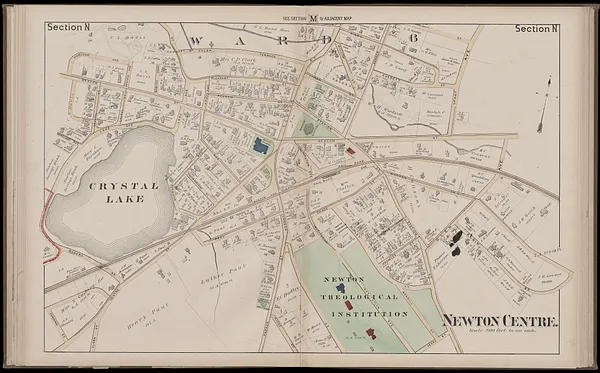 Atlas of the city of Newton, Massachusetts