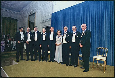 President Nixon with Recipients of the Medal of Freedom