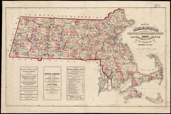 Map of Massachusetts
