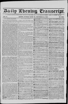Daily Evening Transcript