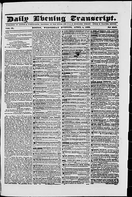 Daily Evening Transcript