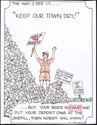 Keep our town dry!