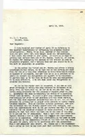 Two-page typescript letter from H. F. Moore to Henry Bryant Bigelow