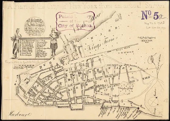 A plan of the city of New York from an actual survey
