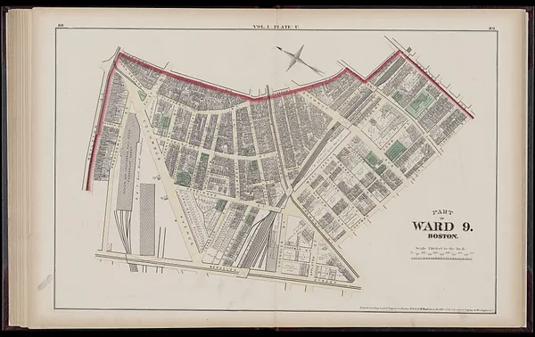 Atlas of the county of Suffolk, Massachusetts : vol. 1st including Boston proper : from actual surveys and official records