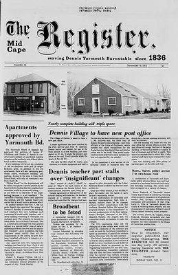 The Mid-Cape Register