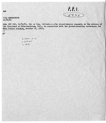 File Memorandum