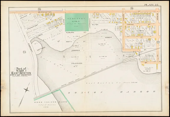 Atlas of the city of Boston : East Boston, Mass.