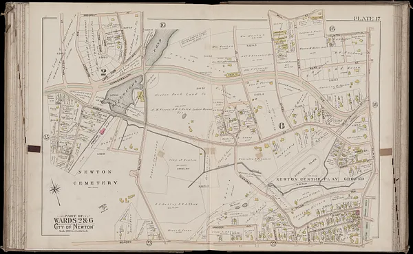Atlas of the city of Newton, Massachusetts