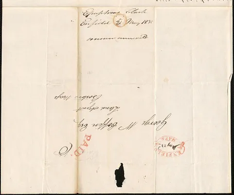 Epapheus Clark to George Coffin, 21 May 1835