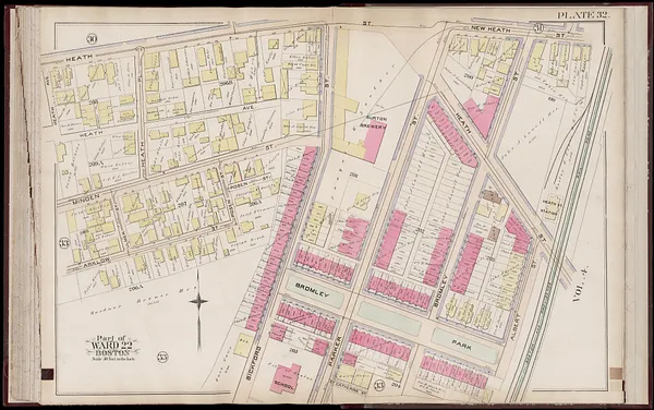 Atlas of the city of Boston : Roxbury, Mass. : volume three : from actual surveys and official records