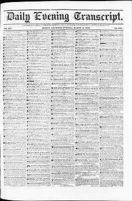 Daily Evening Transcript