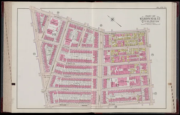 Atlas of the city of Boston, Boston proper