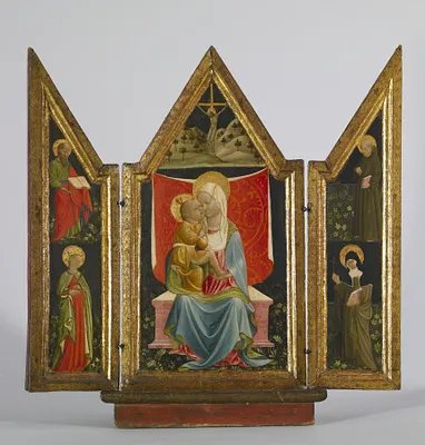 Madonna and Child Enthroned with Saints