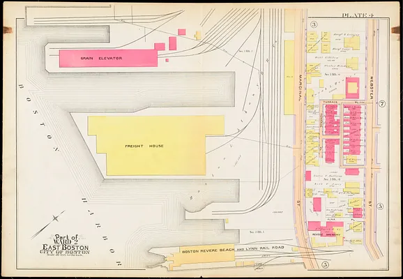 Atlas of the city of Boston : East Boston, Mass.