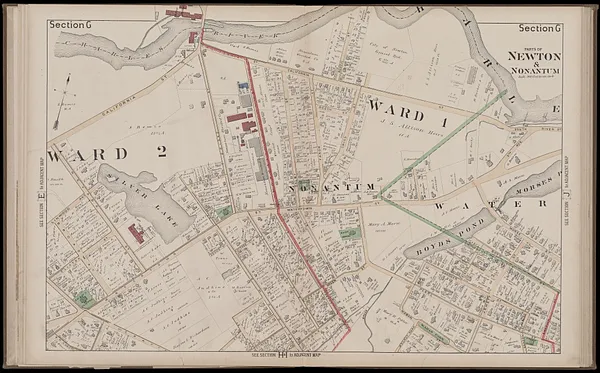 Atlas of the city of Newton, Massachusetts