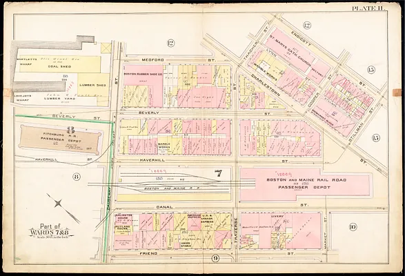 Atlas of the city of Boston : city proper