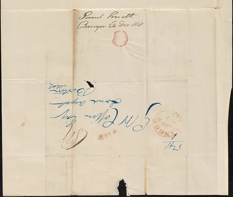 Samuel Smith to George Coffin, 24 December 1840