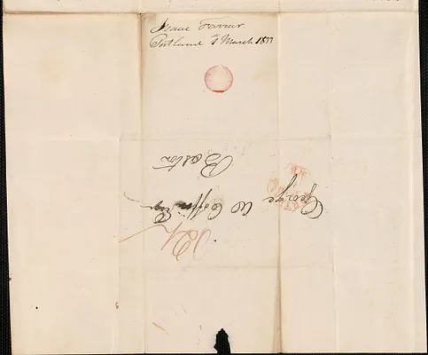 Isaac Farrar to George Coffin, 1 March 1833