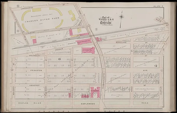 Atlas of the city of Cambridge, Massachusetts